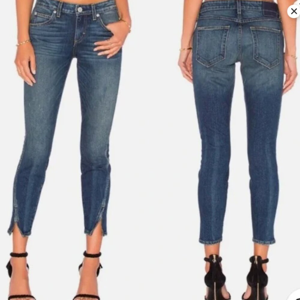 Amo Twist Zip Jeans